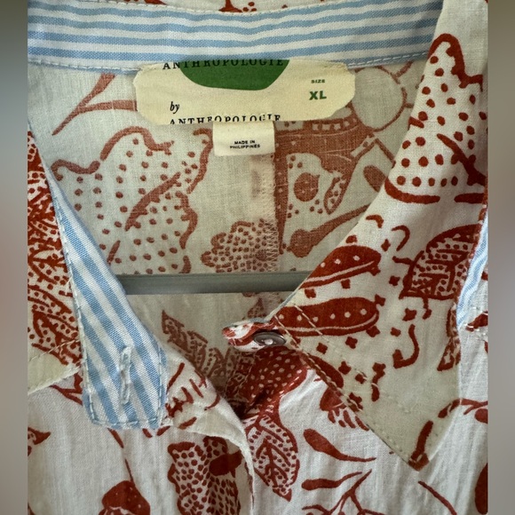EUC Tropical Print Anthropologie Romper - Picture 2 of 3